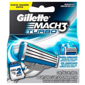 Carga Aparelho Gillette Mach3 Turbo C/2