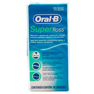 Fio Dental Oral B C/50 Super Floss