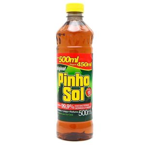 Desinfetante Pinho Sol Leve 500ml Pague 450ml Original