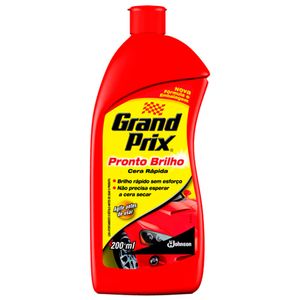 Cera Automotiva Gran Prix Pronto Brilho 200g Liquido