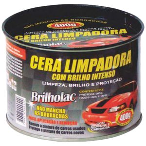 Cera Autom.Brilholac 400g Limpadora