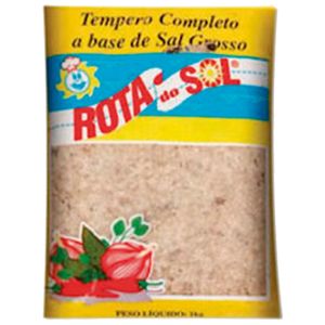 Sal Grosso Rota Do Sol 1kg Temperado