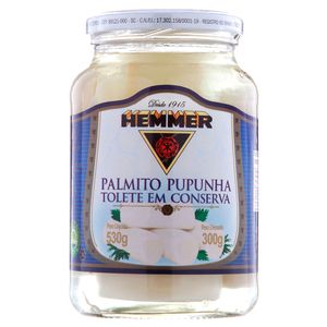 Palmito Pupunha Hemmer 300g Tolete