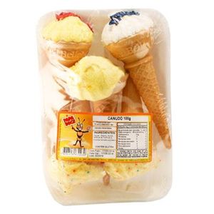 Bandeja Canudo Papa Doce 100g