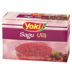 Sagu Yoki 250g Uva