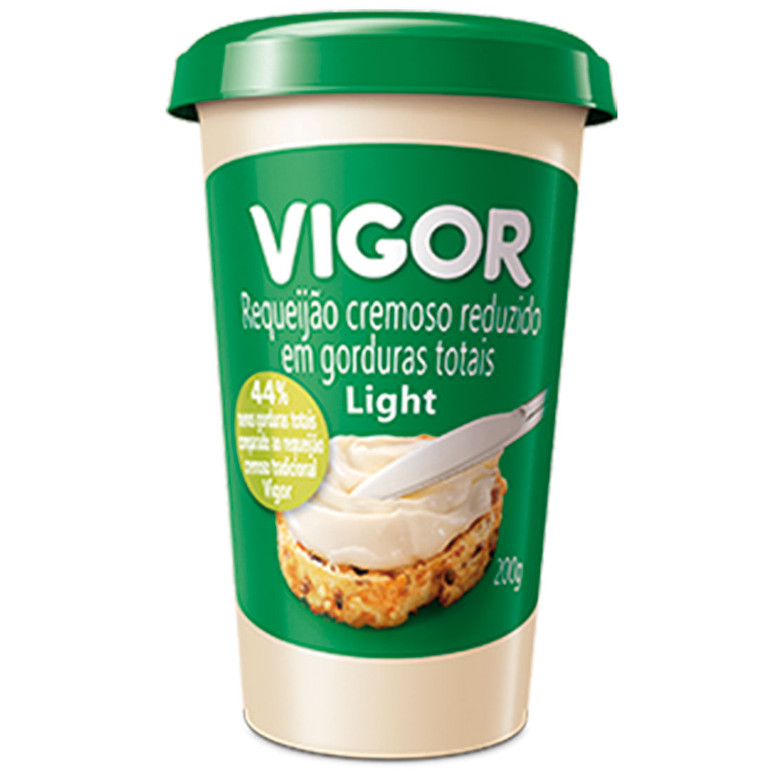 Requeijao Vigor 200g Light - Bistek Supermercados - Bistek Supermercados