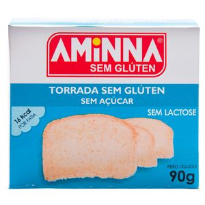 Torrada Aminna 90g Multigraos Veg