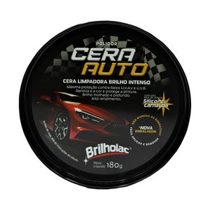 Cera Autom.Brilholac 180g Limpadora