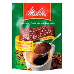 Cafe Soluvel Melitta 50g Extra Forte