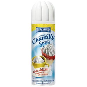 Creme Chantilly Fleischmann 250g Spray