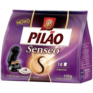 Café Pilão Senseo 120g C/ 18 Un. Intenso