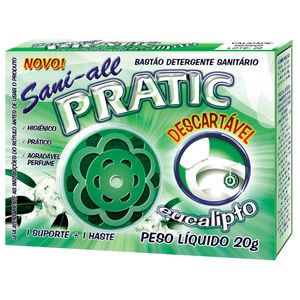 Bastão Sanitário Sani All 20g Pratic Eucalipto