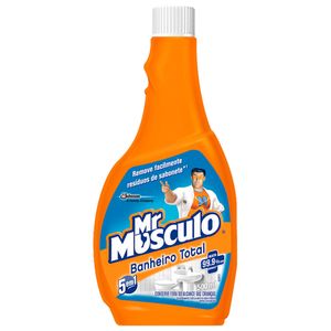 Limpa Banheiro Mr Músculo 5 Em 1 500ml Refil