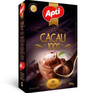 Cacau Po Apti 200g 100%