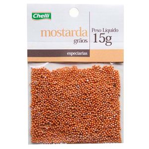 Mostarda Chelli 15g Graos Envelope