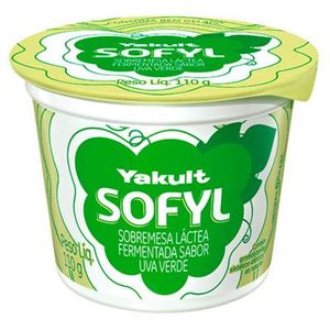 Leite Ferm.Yakult Sofyl 110g Uva Verde