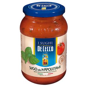 Molho Tomate De Cecco 400g Manjericao