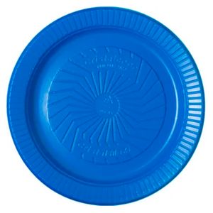 Prato Desc.Cristalcopo 15cm C/10 Azul