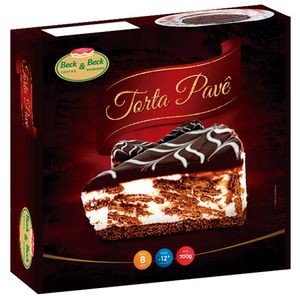 Torta Pave Beck E Beck 700g Chocolate