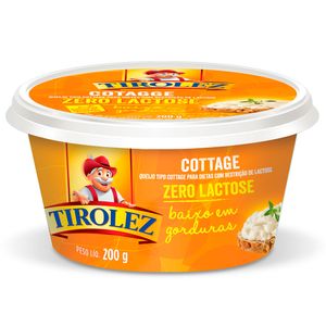 Queijo Tirolez 200g Cottage Zero Lactose