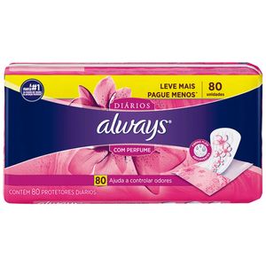Protetor Diario Always C/80 C/Perfume
