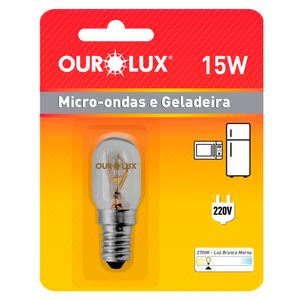 Lamp.Incand.Ourolux Microondas 15w