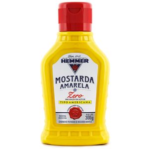 Mostarda Hemmer 300g Amarela Zero