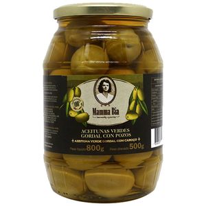 Azeitona Verde Esp Mamma Bia 500g Gordal