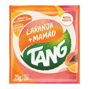 Refresco Em Pó Tang 25g Laranja / Mamão