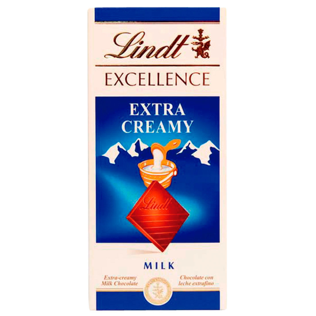 [Chocolate Suiço Lindt Excellence 100g Extra Creamy] - Bistek ...