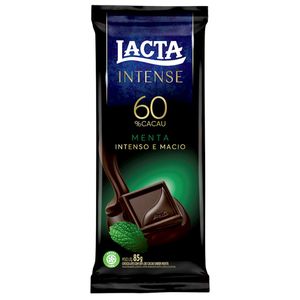 Chocolate Lacta 85g Intense 60% Menta