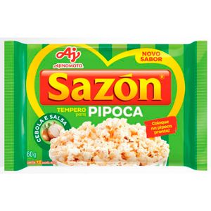 Tempero Sazon 60g Pipoca Ceb/Salsa