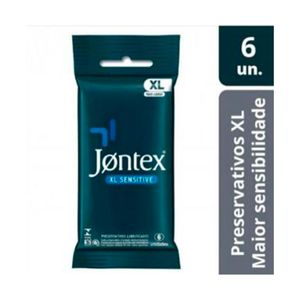 Preservativo Jontex C/6 Xl Sensitive