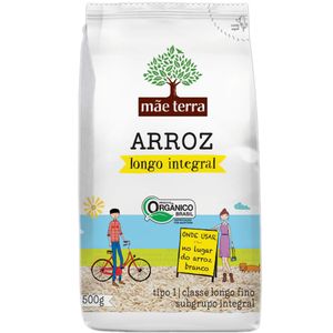 Arroz Int.Org.Mae Terra 500g Pct Gl