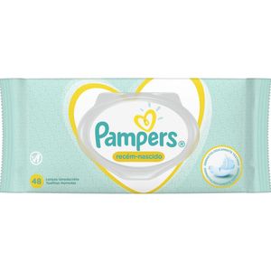 Lenco Umedecido Pampers C/48 Rec.Nasc.