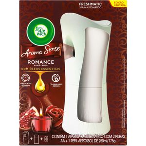 Odorizador Bom Ar 250ml Sense Aparelho +Refil Aroma