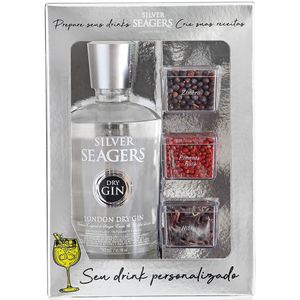 Kit Gin Silver Seagers 750ml C/Espec.