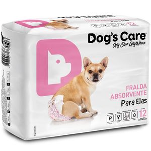 Fralda Desc.Dogs Care C/6 Femea P