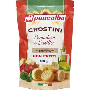 Crostini Imp.Panealba 100g Tom/Manj