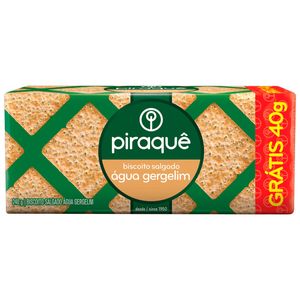Biscoito Piraque 240g Gergelim