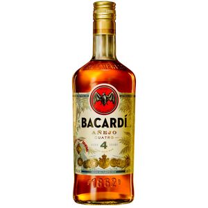 Rum Bacardi 750ml 4 Anos