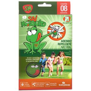 Repelente Adesivo Sai Mosquito C/8