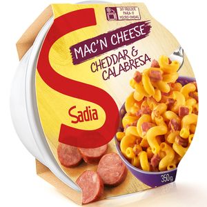 Macn Cheese Sadia 350g Cheddar/Calabresa