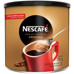 Cafe Soluvel Nescafe 150g Cremoso