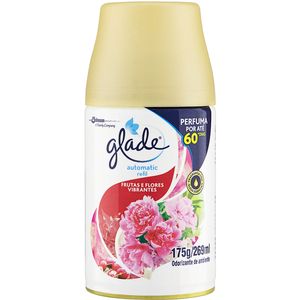 Odorizador Glade 269ml Automatico Frutas e Flores Refil