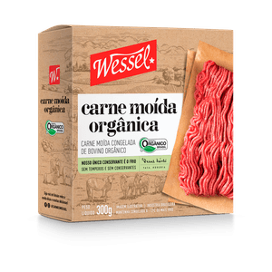 Carne Moida Wessel 300g Bov.Org.