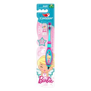 Escova Dental Condor Baby Barbie C/Capa