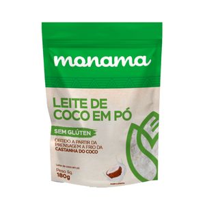 Leite Coco Monama 180g Vegano Po
