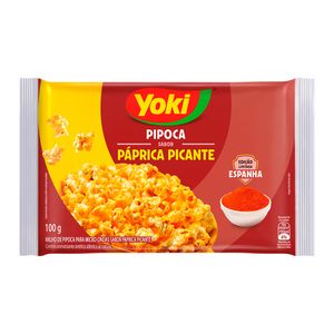 Pipoca Micro Yoki 100g Paprica Pic.Ed.L.