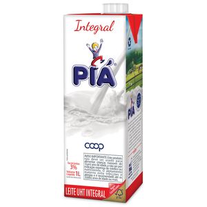 Leite Longa Vida Piá 1lt Integral